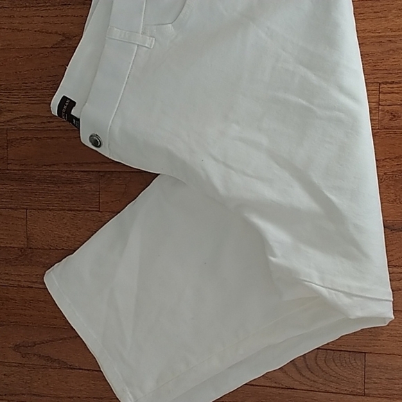 Dana Buchman Comfort Fit White Crop Pant 24 W - Picture 5 of 10